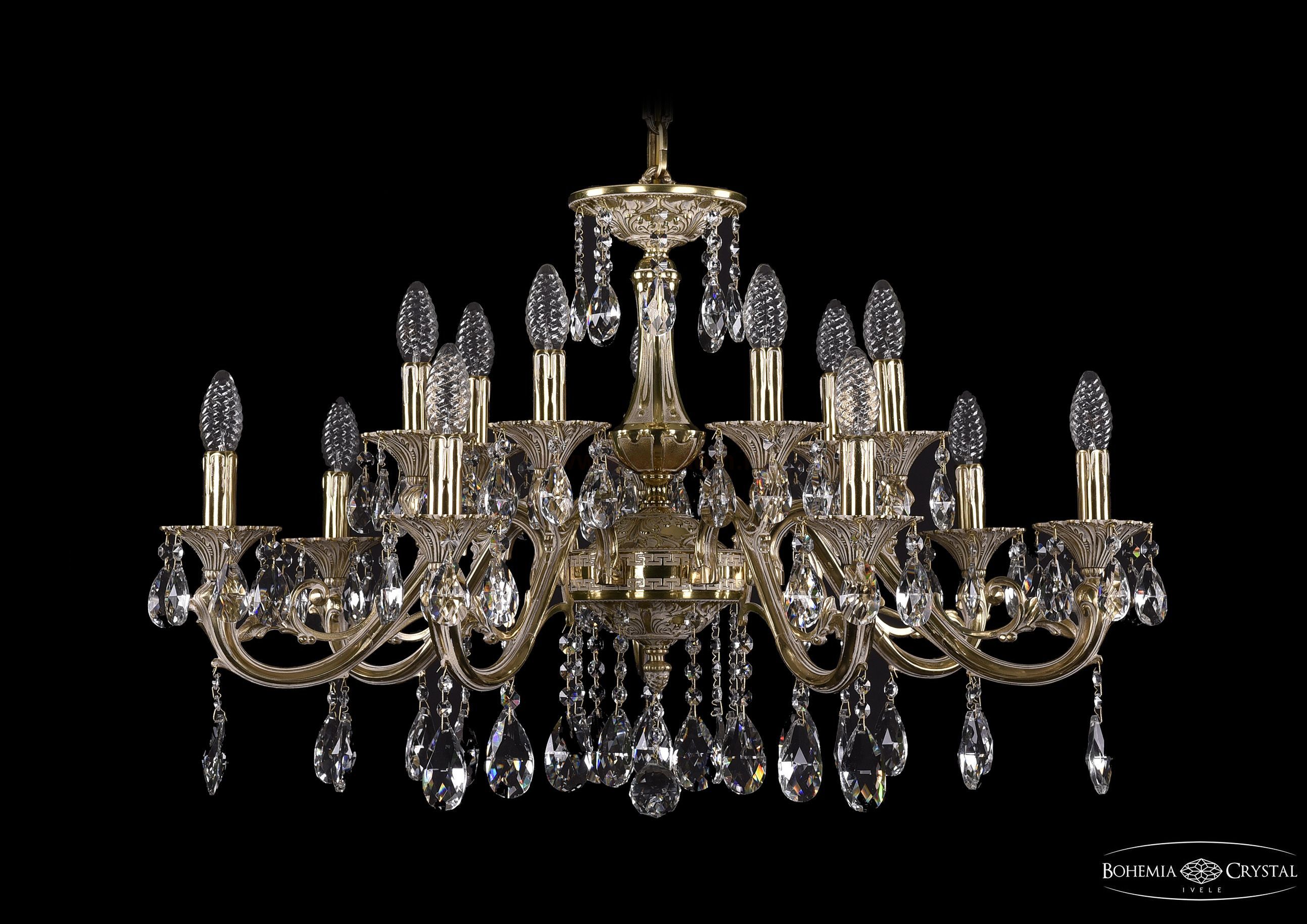 Люстра хрустальная Bohemia Ivele 1703/14/320/A/GI