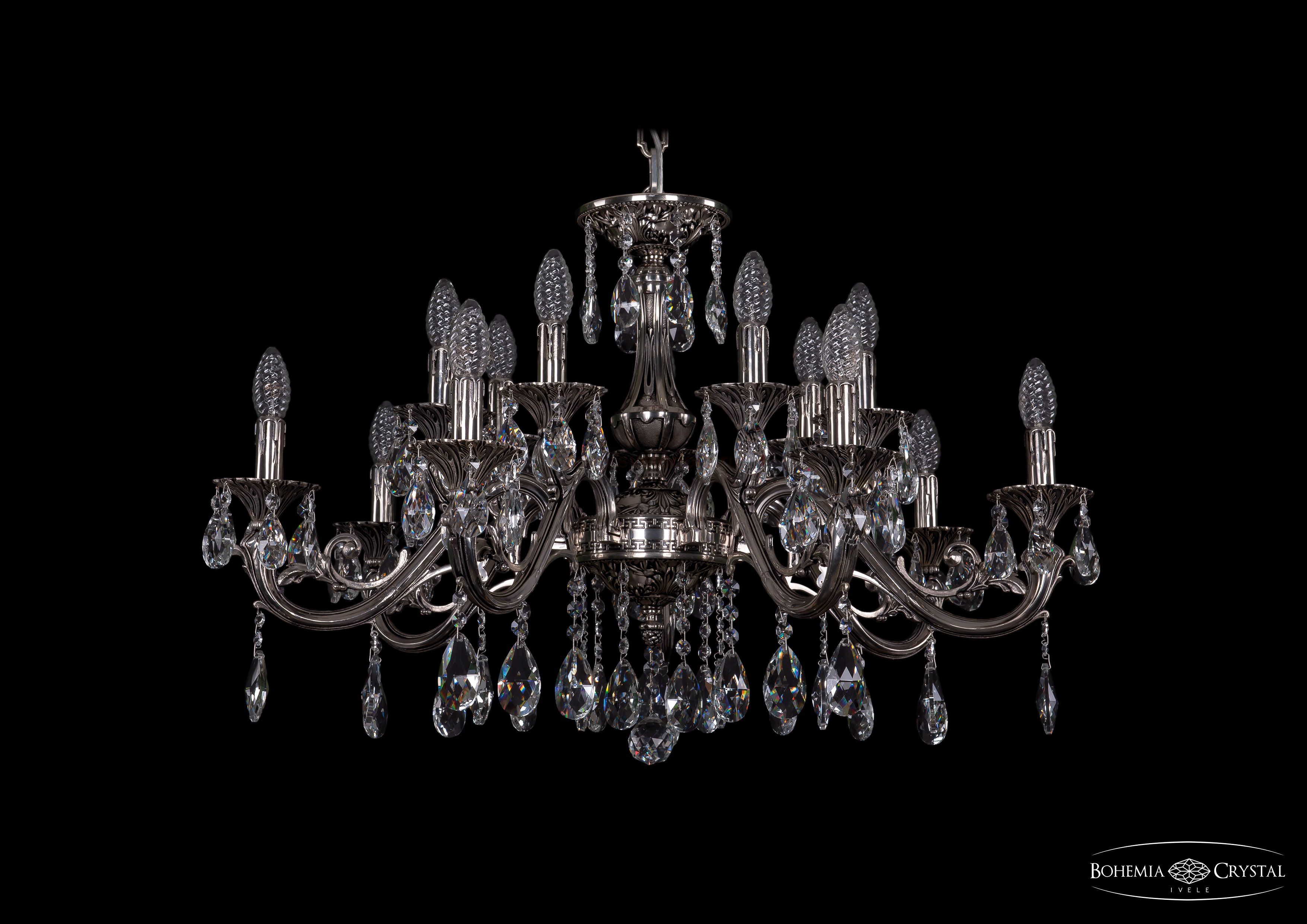 Люстра хрустальная Bohemia Ivele 1703/14/320/A/NB