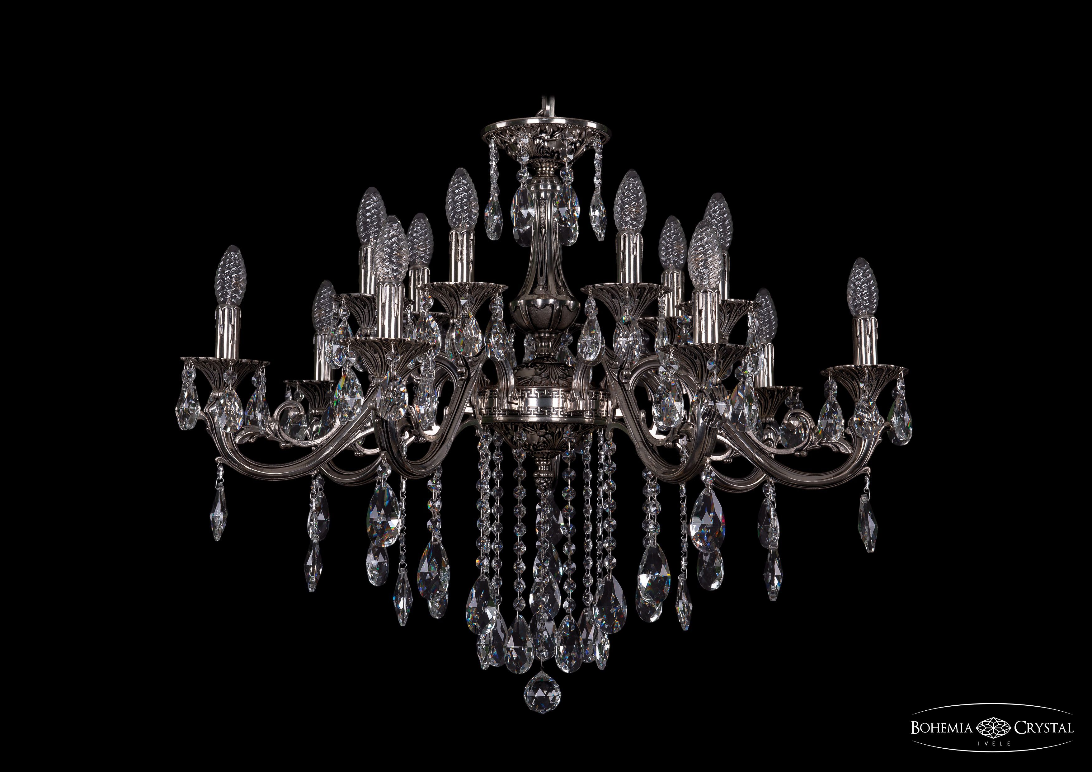 Люстра хрустальная Bohemia Ivele 1703/14/320/B/NB