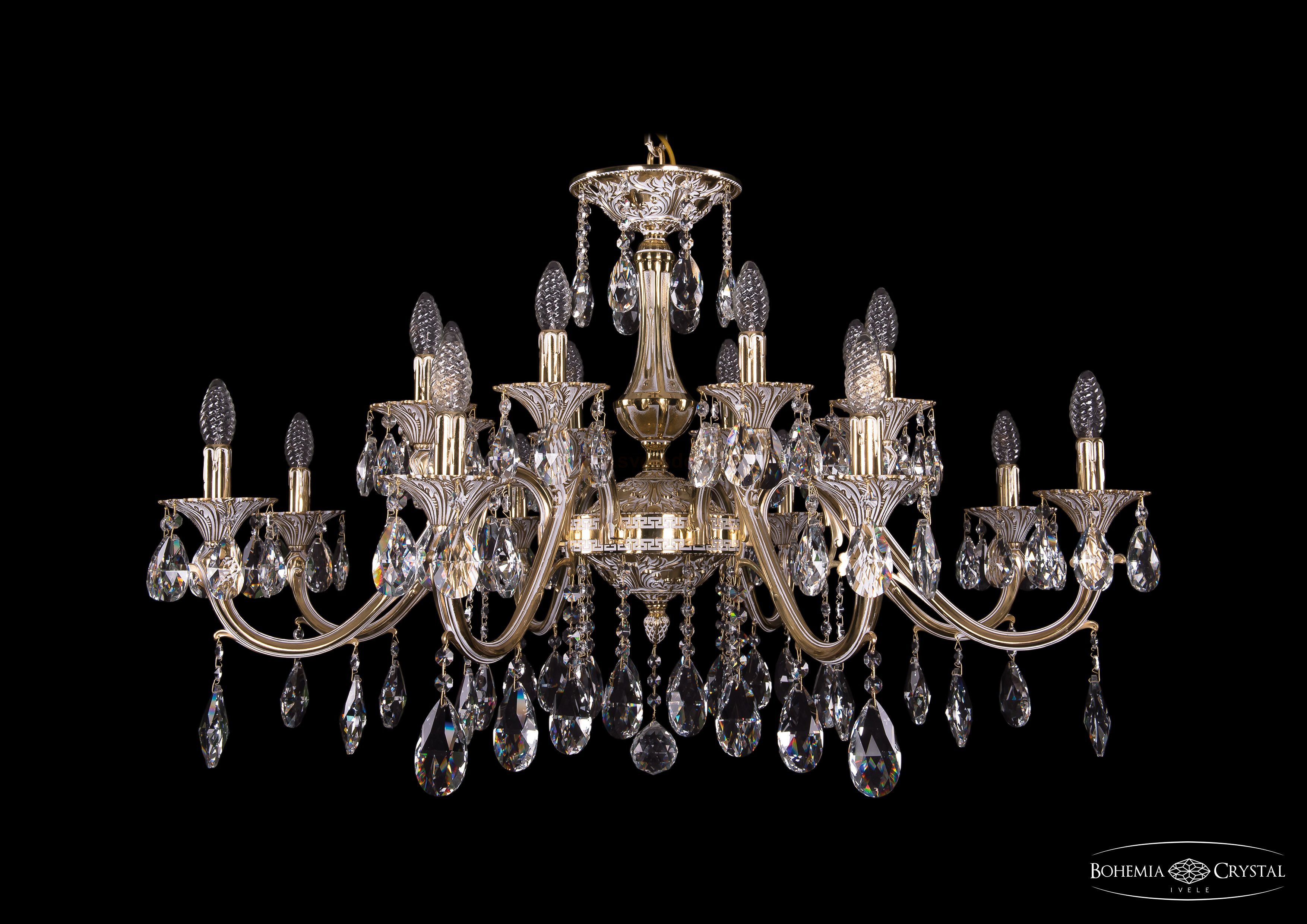 Люстра хрустальная Bohemia Ivele 1703/16/360/A/GW
