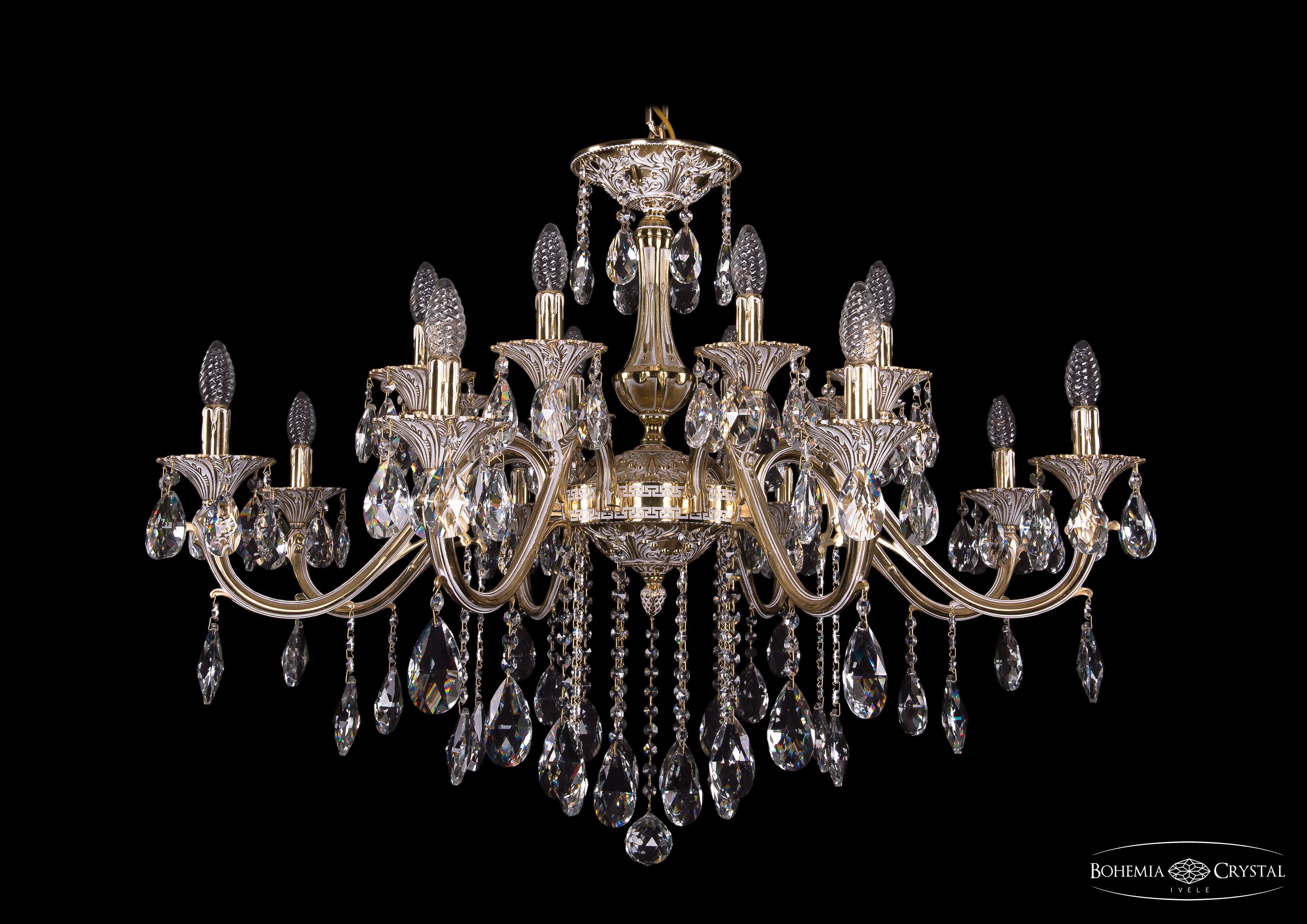 Люстра хрустальная Bohemia Ivele 1703/16/360/B/GW