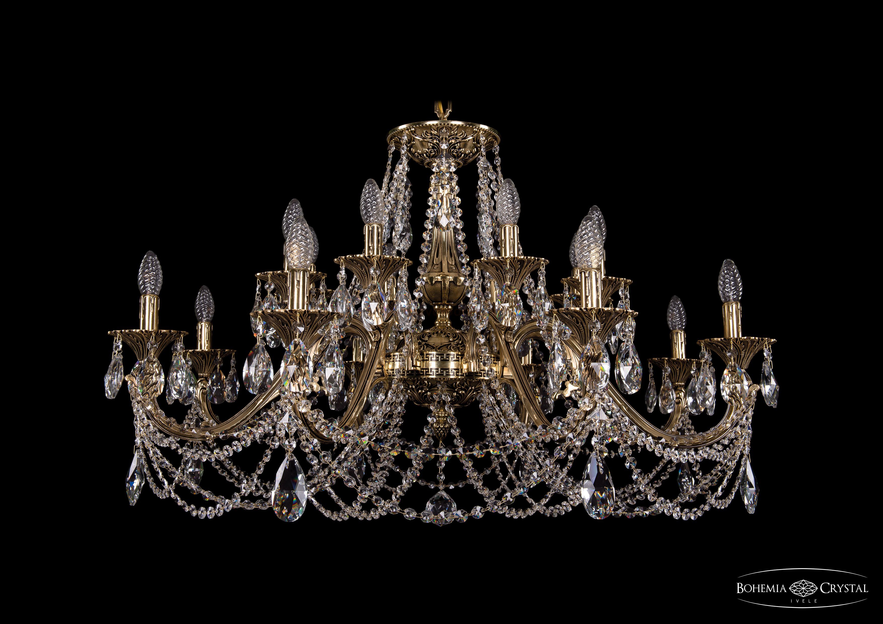 Люстра хрустальная Bohemia Ivele 1703/16/360/C/GB