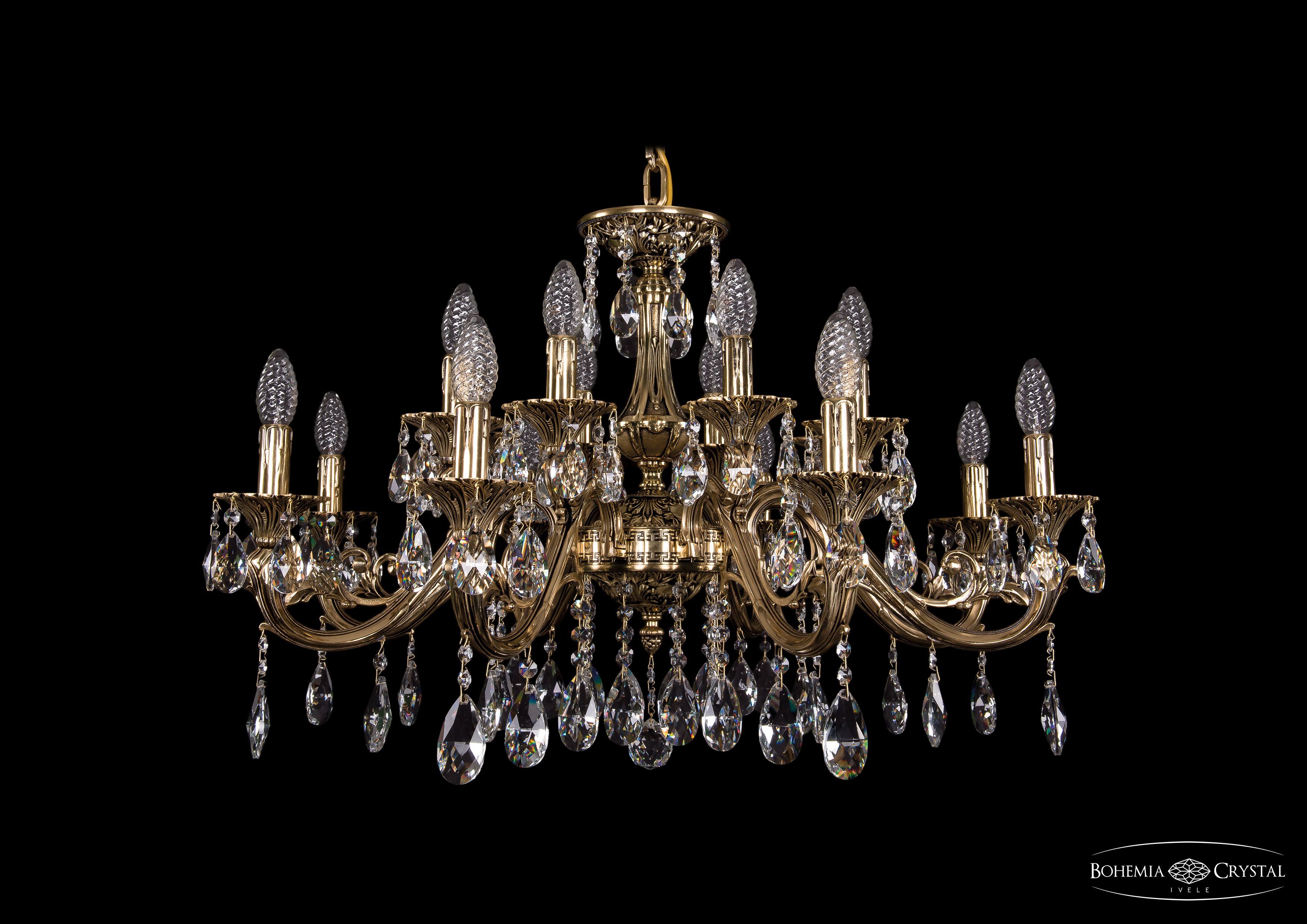 Люстра хрустальная Bohemia Ivele 1703/16/320/A/GB