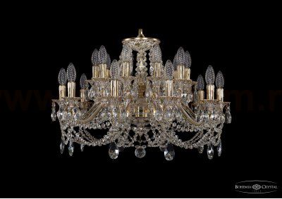 Люстра хрустальная Bohemia Ivele 1703/20/225/C/GW