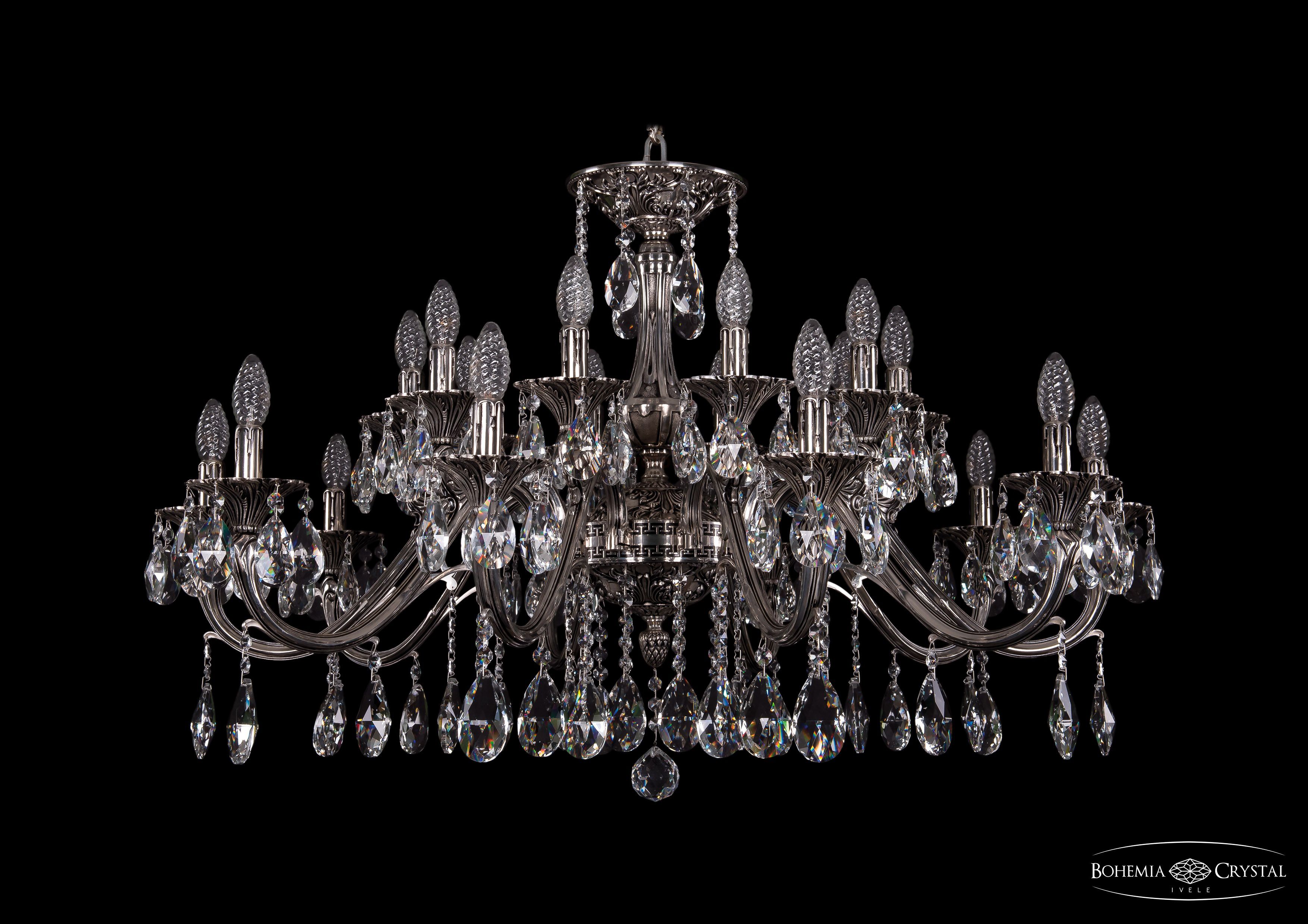 Люстра хрустальная Bohemia Ivele 1703/20/360/A/NB