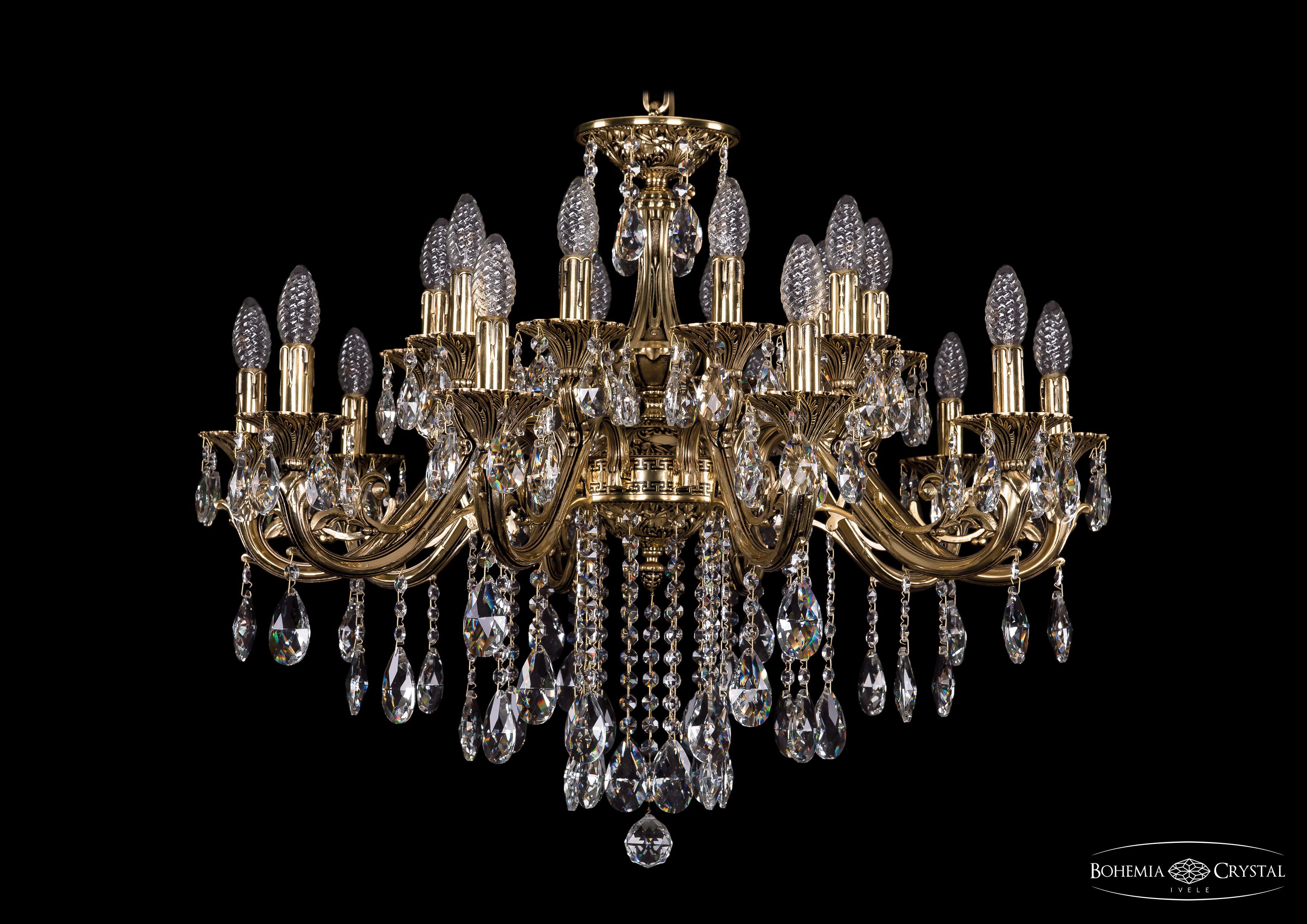 Люстра хрустальная Bohemia Ivele 1703/20/320/B/GB
