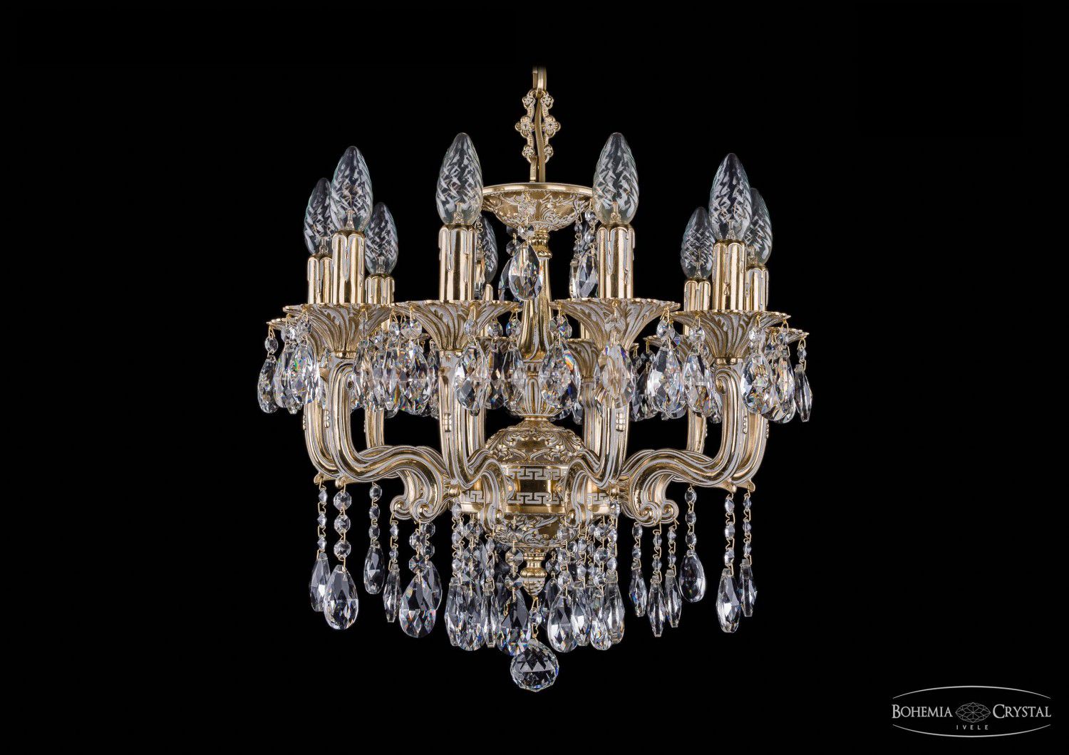 Люстра хрустальная Bohemia Ivele 1704/10/110/A/GW