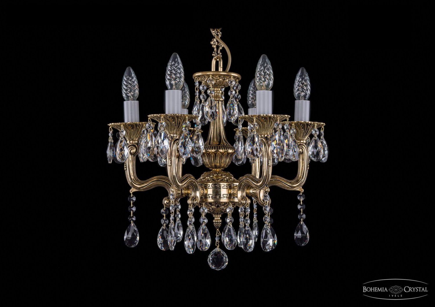 Люстра хрустальная Bohemia Ivele 1704/6/110/A/GB