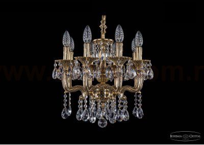 Люстра хрустальная Bohemia Ivele 1704/8/UP125IV/A/GB