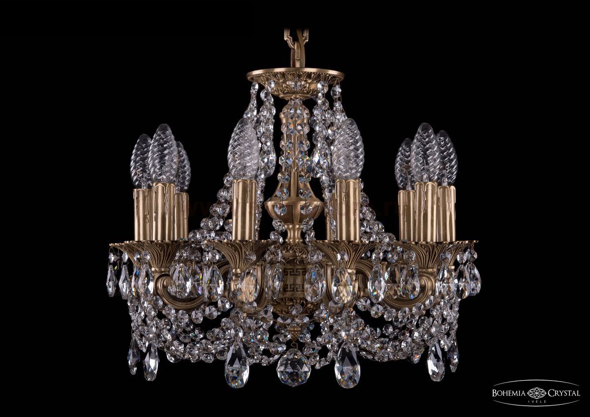 Люстра хрустальная Bohemia Ivele 1707/10/125/C/FP