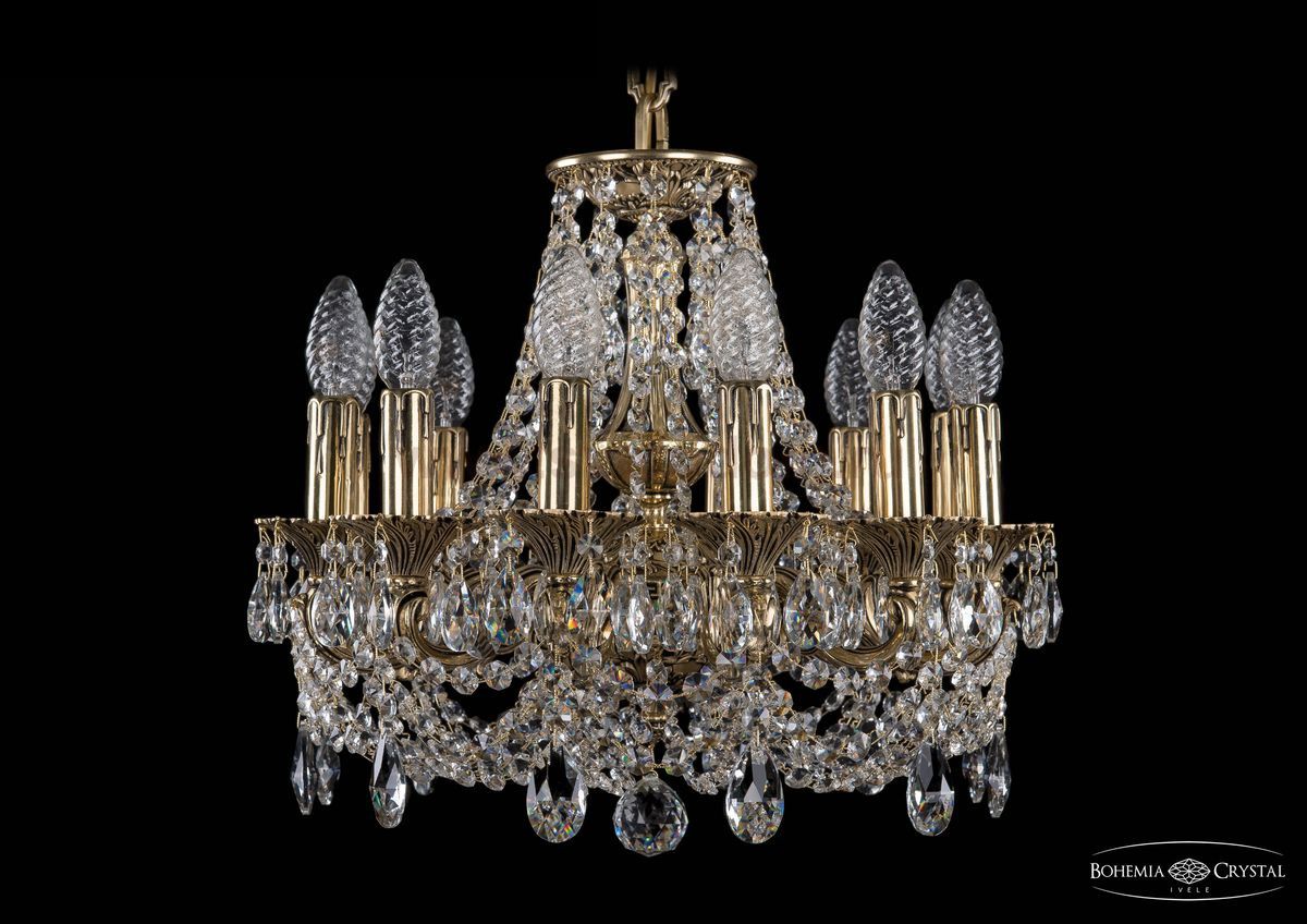 Люстра хрустальная Bohemia Ivele 1707/12/125/C/GB