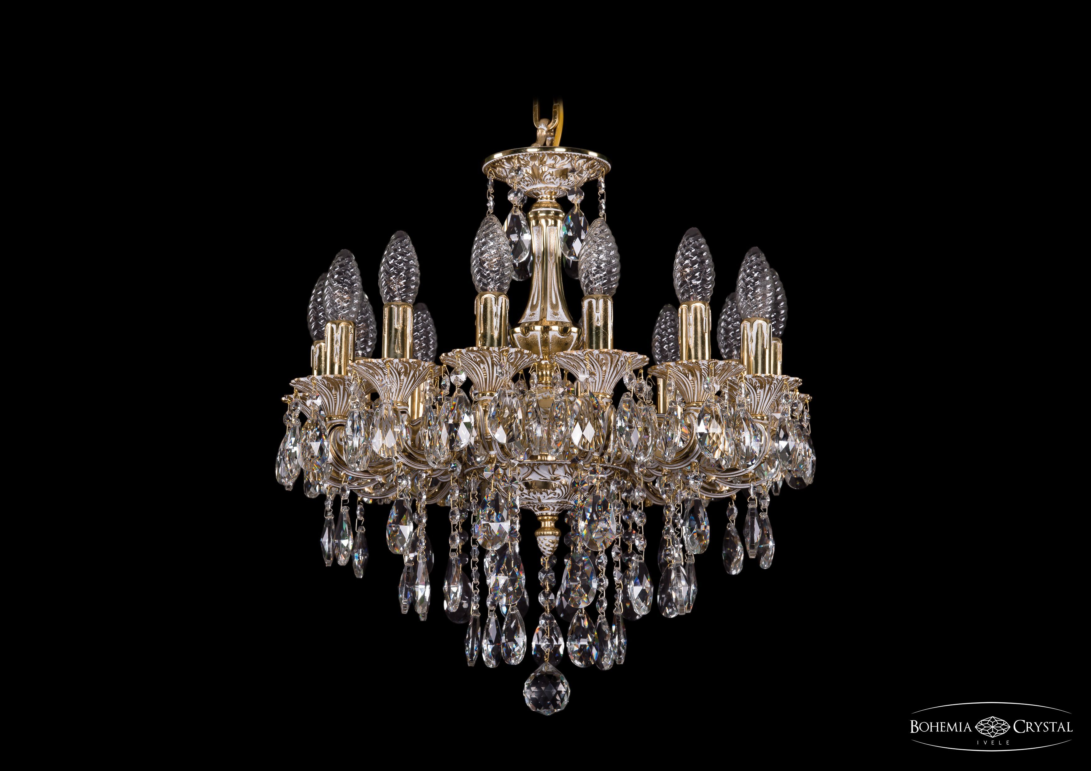Люстра хрустальная Bohemia Ivele 1707/14/125/B/GW