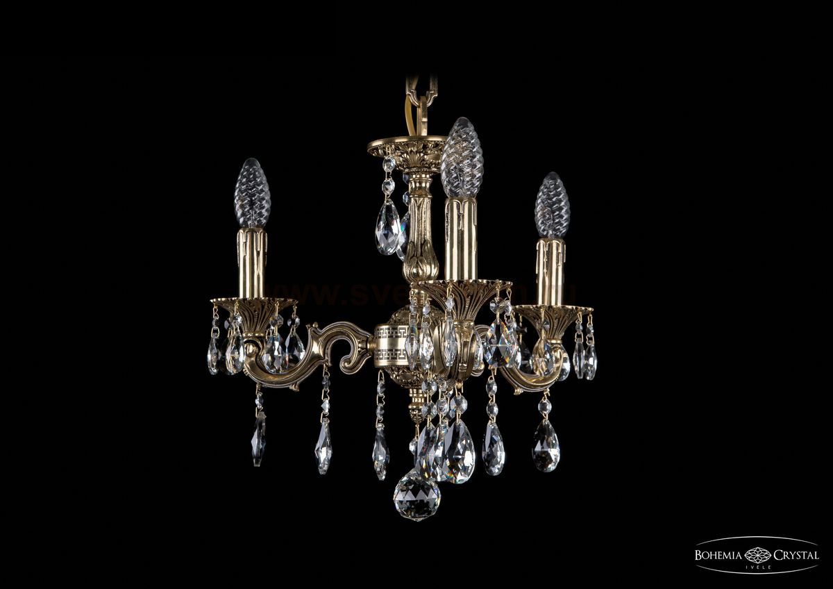 Люстра хрустальная Bohemia Ivele 1707/3/125/A/GB