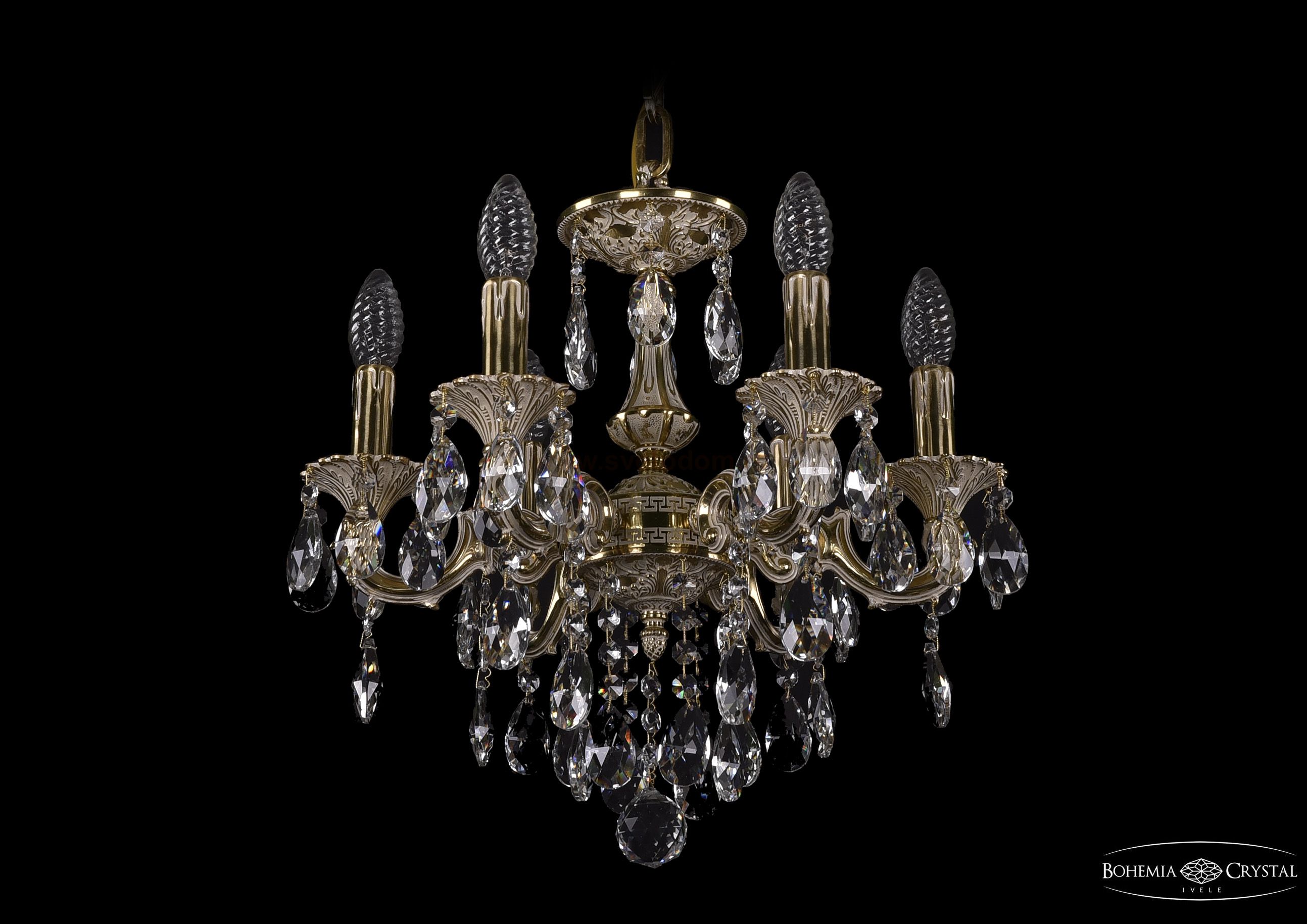 Люстра хрустальная Bohemia Ivele 1707/6/125/B/GI