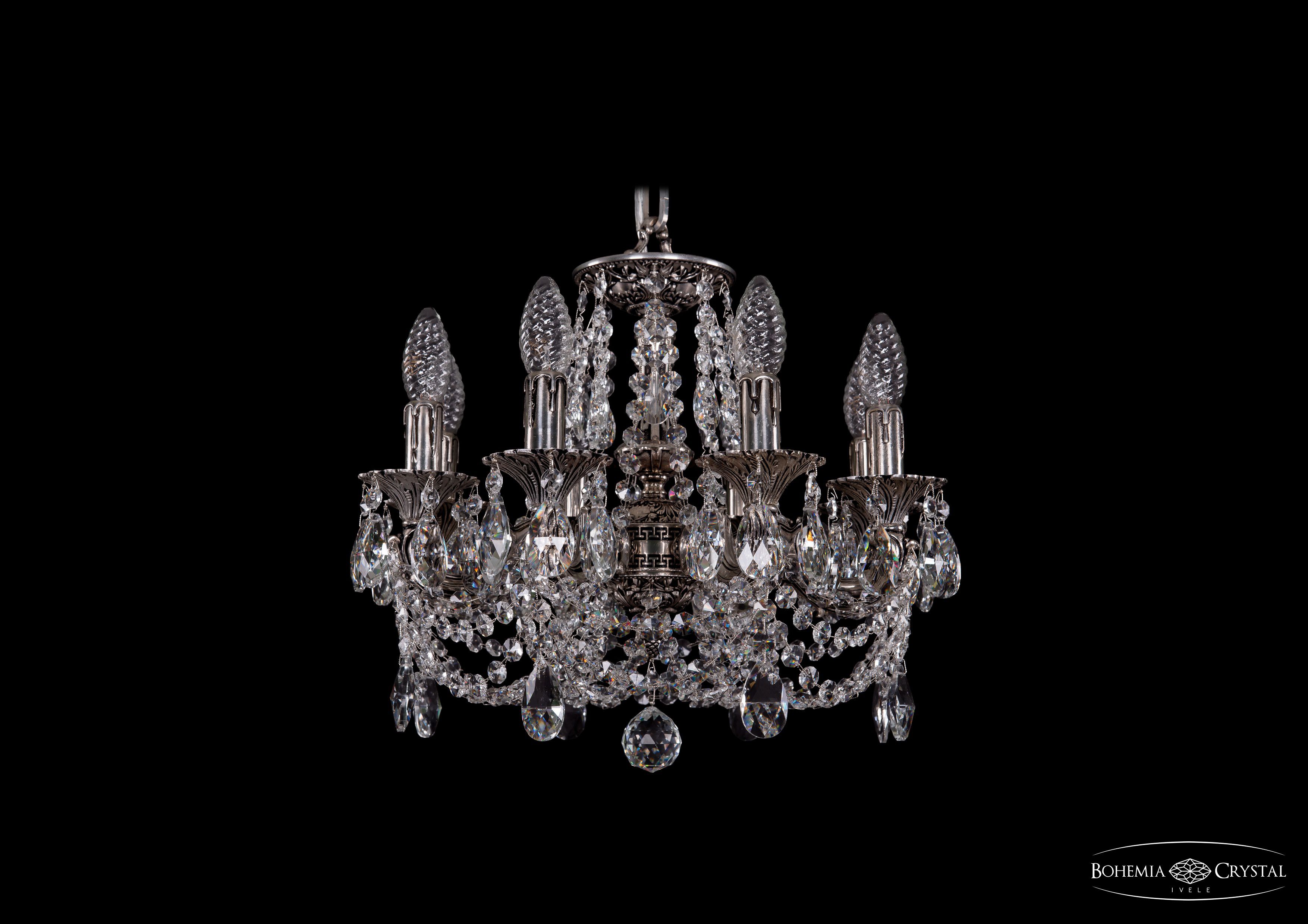Люстра хрустальная Bohemia Ivele 1707/8/125/C/NB