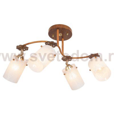 Светильник ЭкономСвет 1708YX/4BR WT