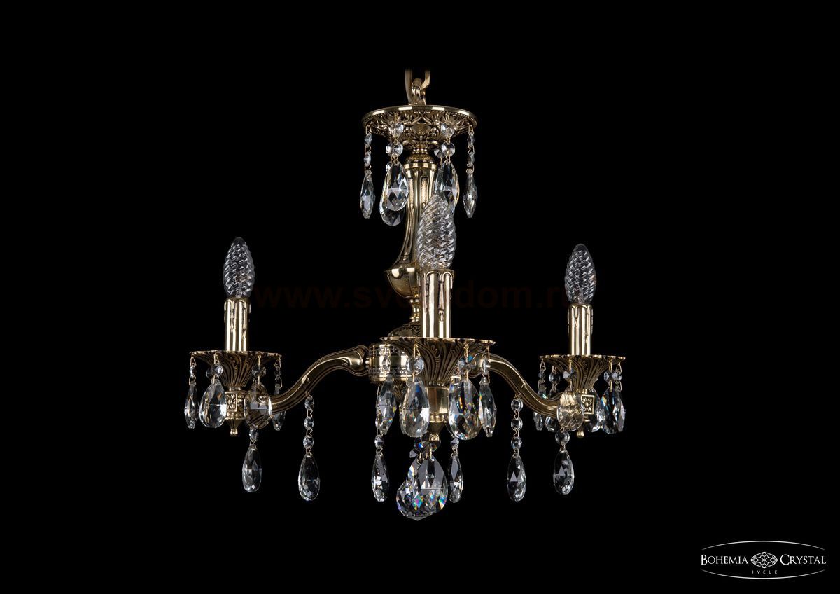Люстра хрустальная Bohemia Ivele 1710/3/160/A/GB