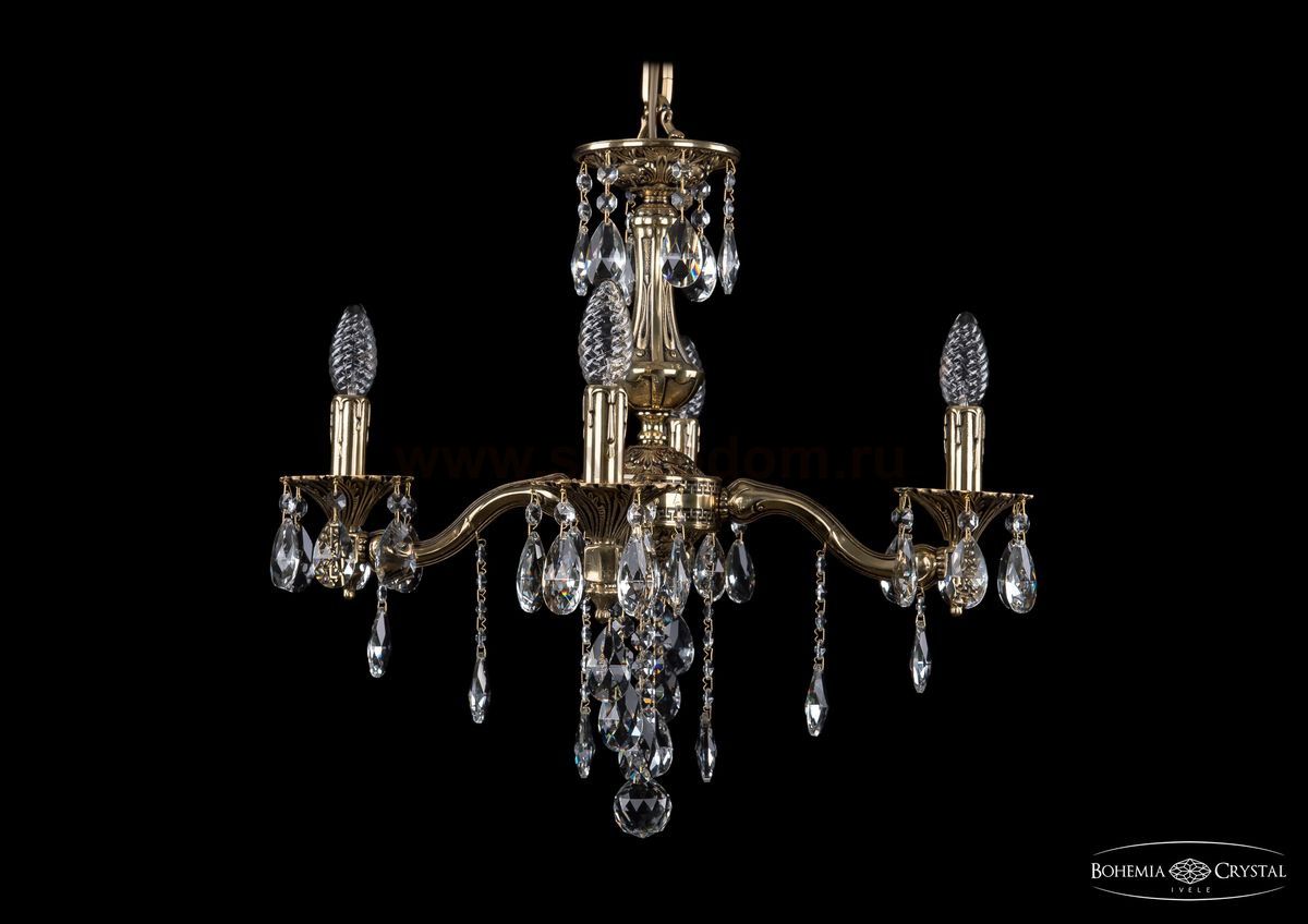 Люстра хрустальная Bohemia Ivele 1710/4/160/B/GB