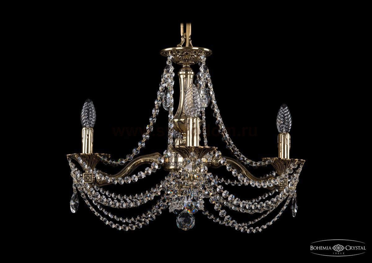 Люстра хрустальная Bohemia Ivele 1710/4/160/C/GB