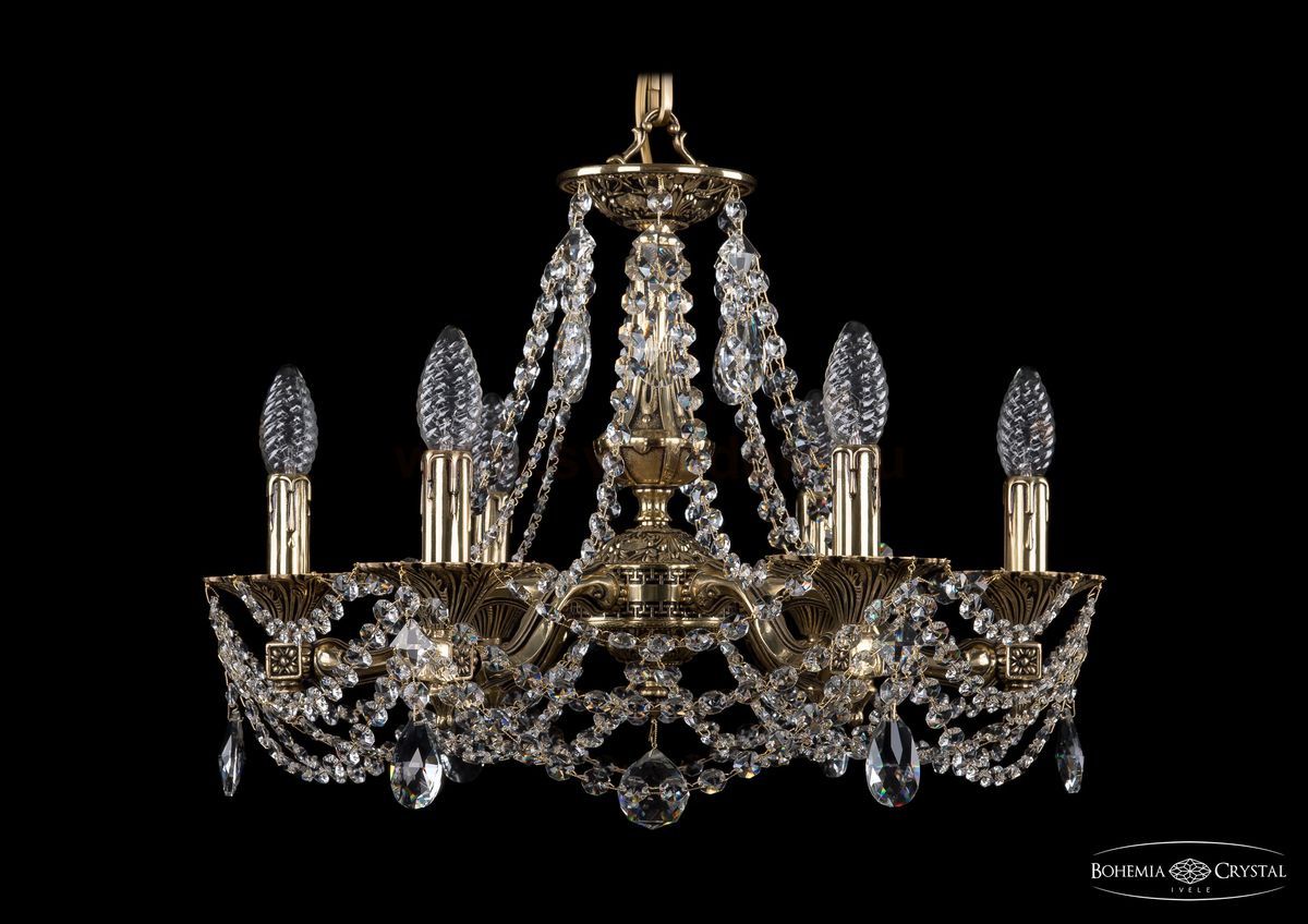 Люстра хрустальная Bohemia Ivele 1710/6/160/C/GB