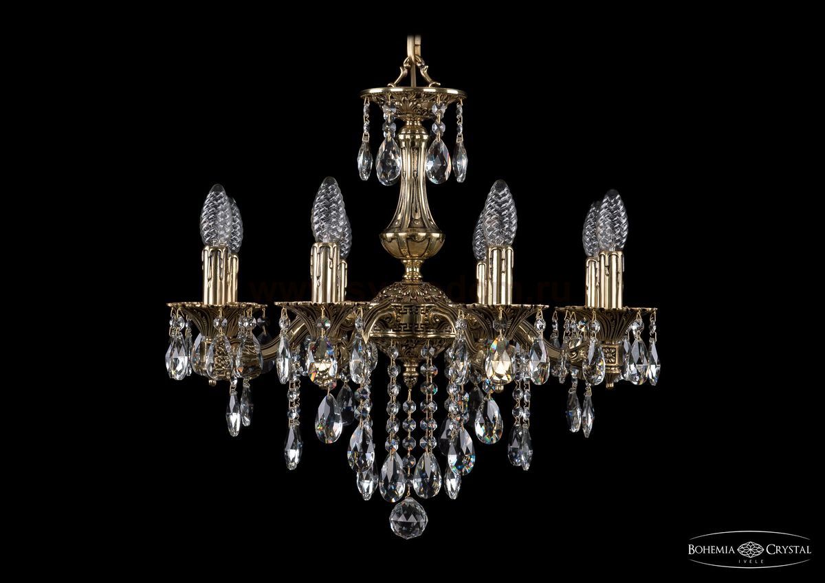 Люстра хрустальная Bohemia Ivele 1710/8/160/B/GB