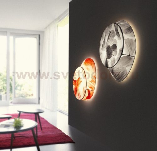 Светильник Foscarini WAGASHI средний оранжевый светильник Foscarini (fluorescent 2GX13)