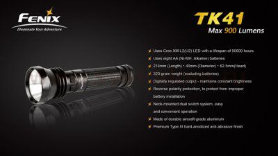 Фонарь Fenix TK41 U2