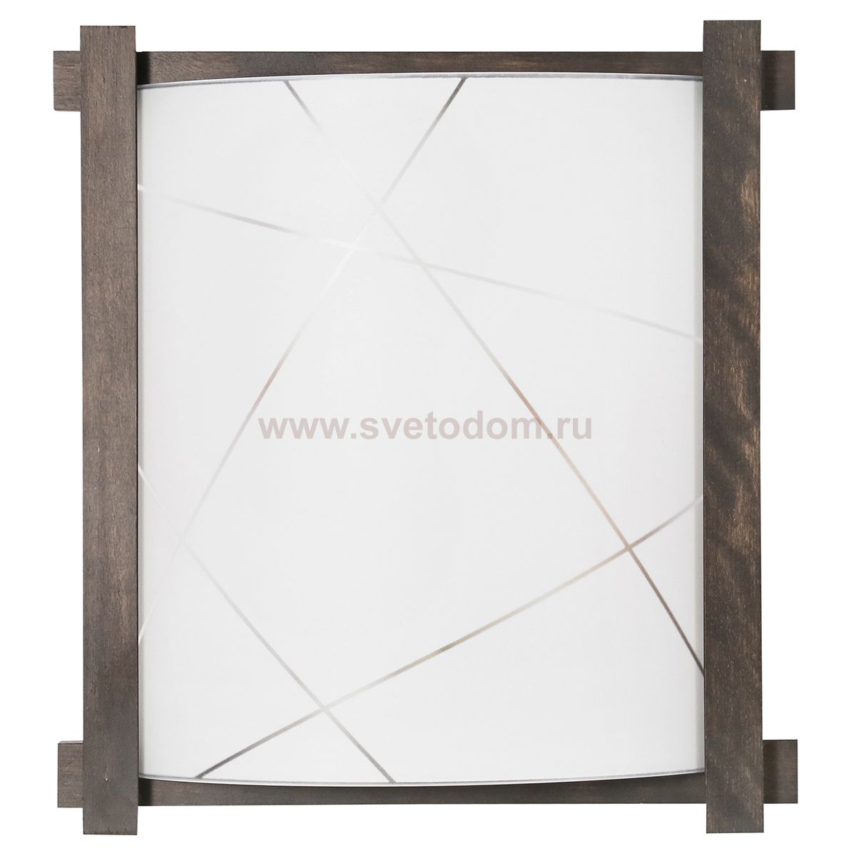 Светильник настенный МОЛИ 1хE27х40Вт венге 173-42-21