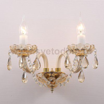 Настенный хрустальный светильник Favourite 1738-2W Brendy