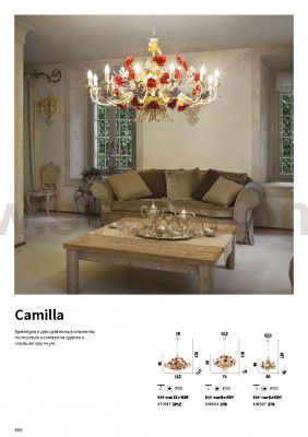 Люстра Ideal lux CAMILLA SP12 (173917)