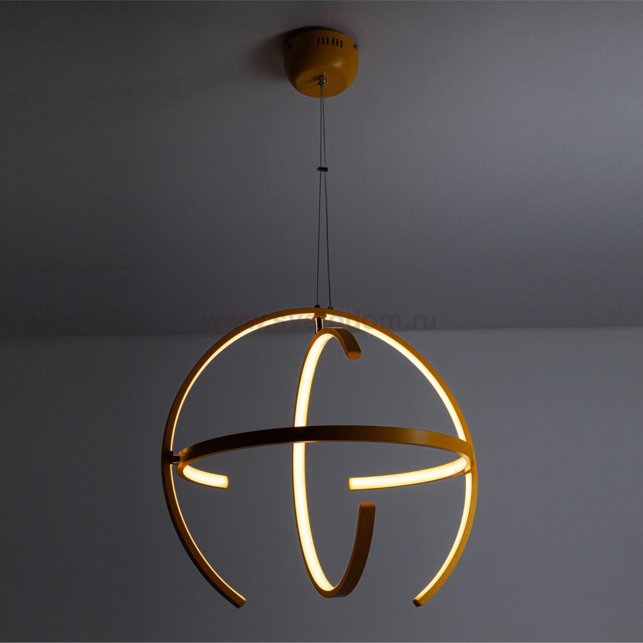 Подвесной светильник LED4U L1739/3C YE