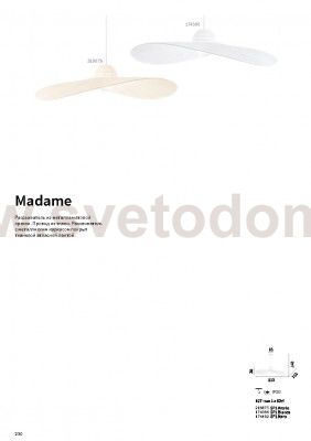 Ideal Lux MADAME SP1 BIANCO