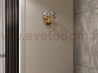 Настенный светильник Favourite 1750-1W Pajaritos