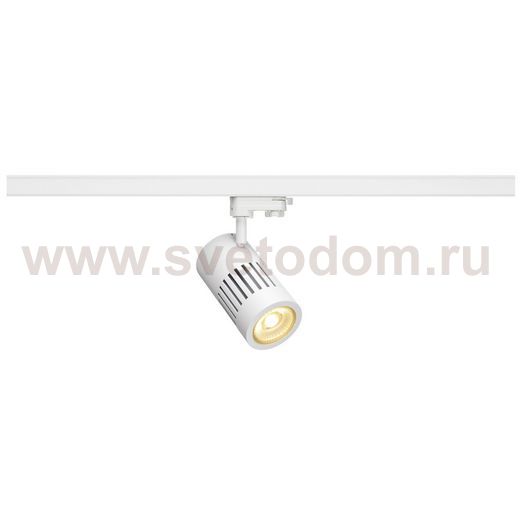 SLV 176051 STRUCTEC LED 30W, rund, weiss, 3000K, 60°, inkl. 3P.-Adapter