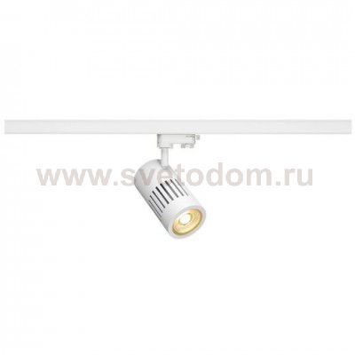 SLV 176091 STRUCTEC LED 30W, rund, weiss, rich color, 60°, inkl. 3P.-Adapter