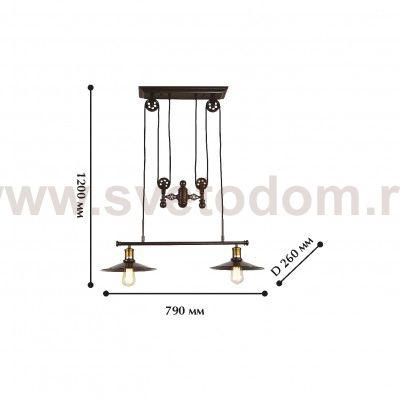 Люстра Favourite 1762-2P Winch