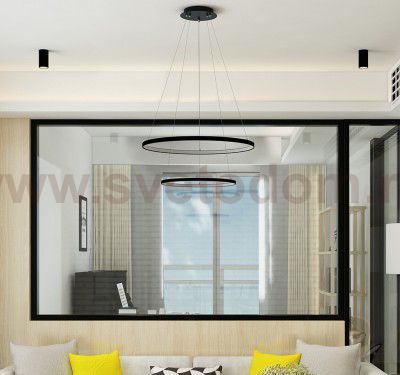 Люстра светодиодная Favourite 1764-18P Giro