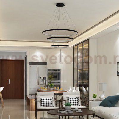 Люстра светодиодная Favourite 1764-18P Giro