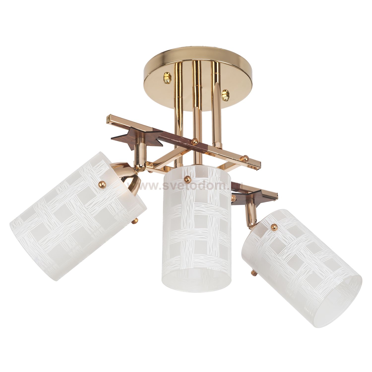 Потолочный светильник Экономсвет 1764YX/3FGD WT