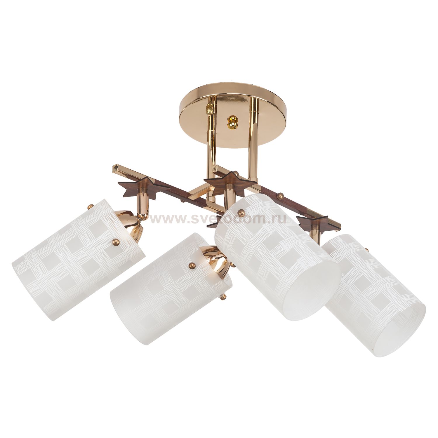 Потолочный светильник Экономсвет 1764YX/4FGD WT