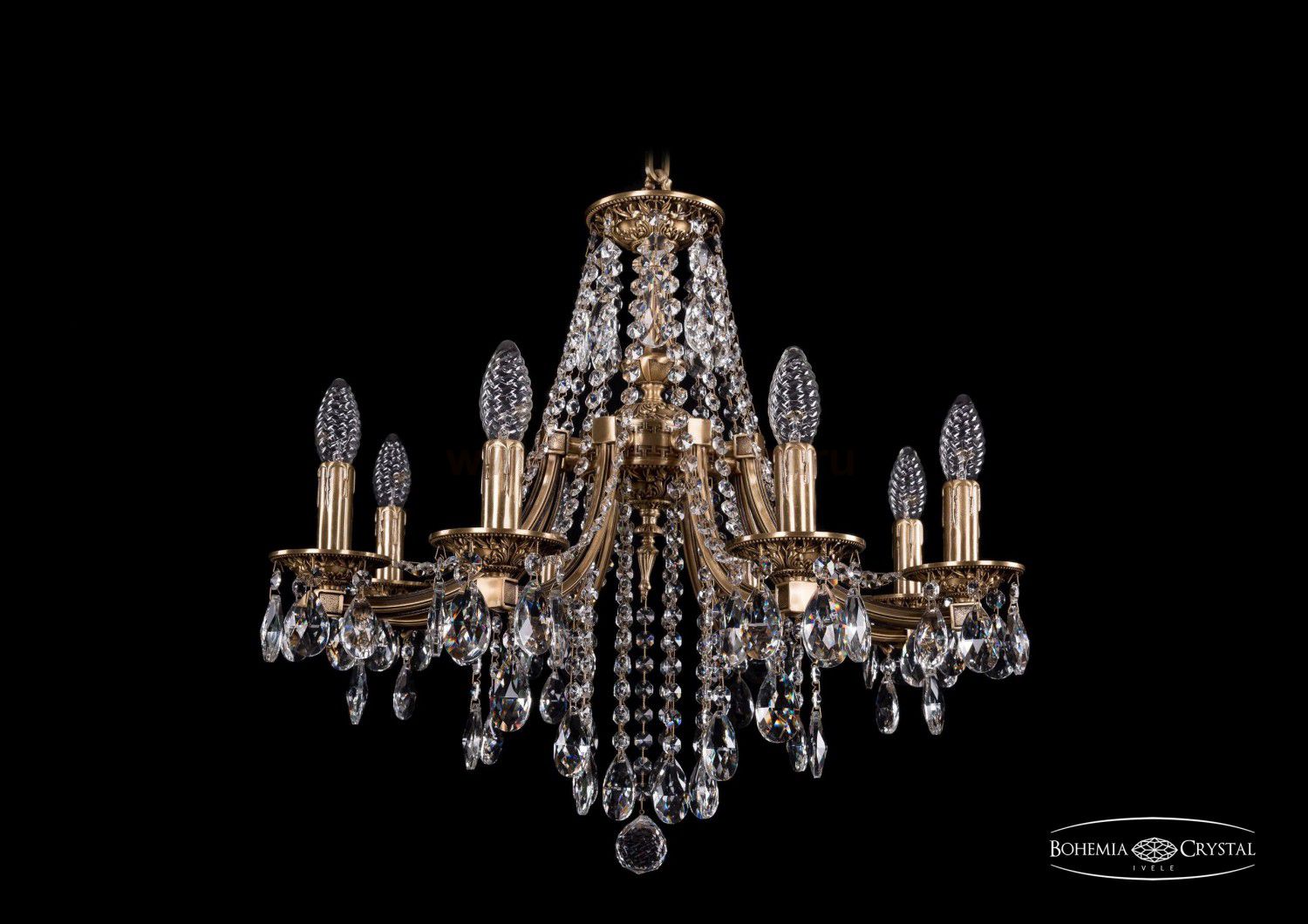 Люстра Bohemia Ivele 1771/8/190/B/FP