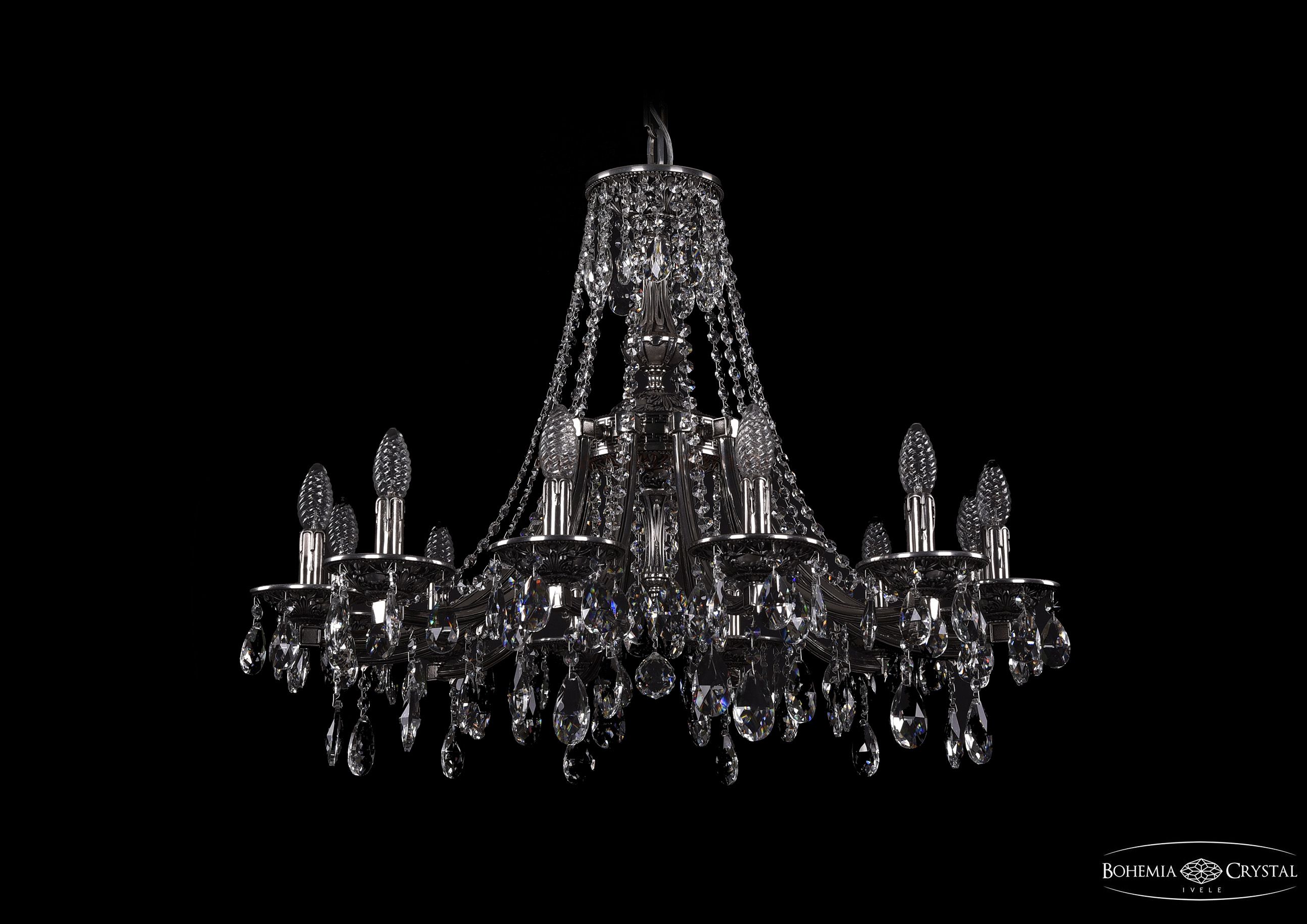 Люстра хрустальная Bohemia Ivele 1771/12/270/A/NB