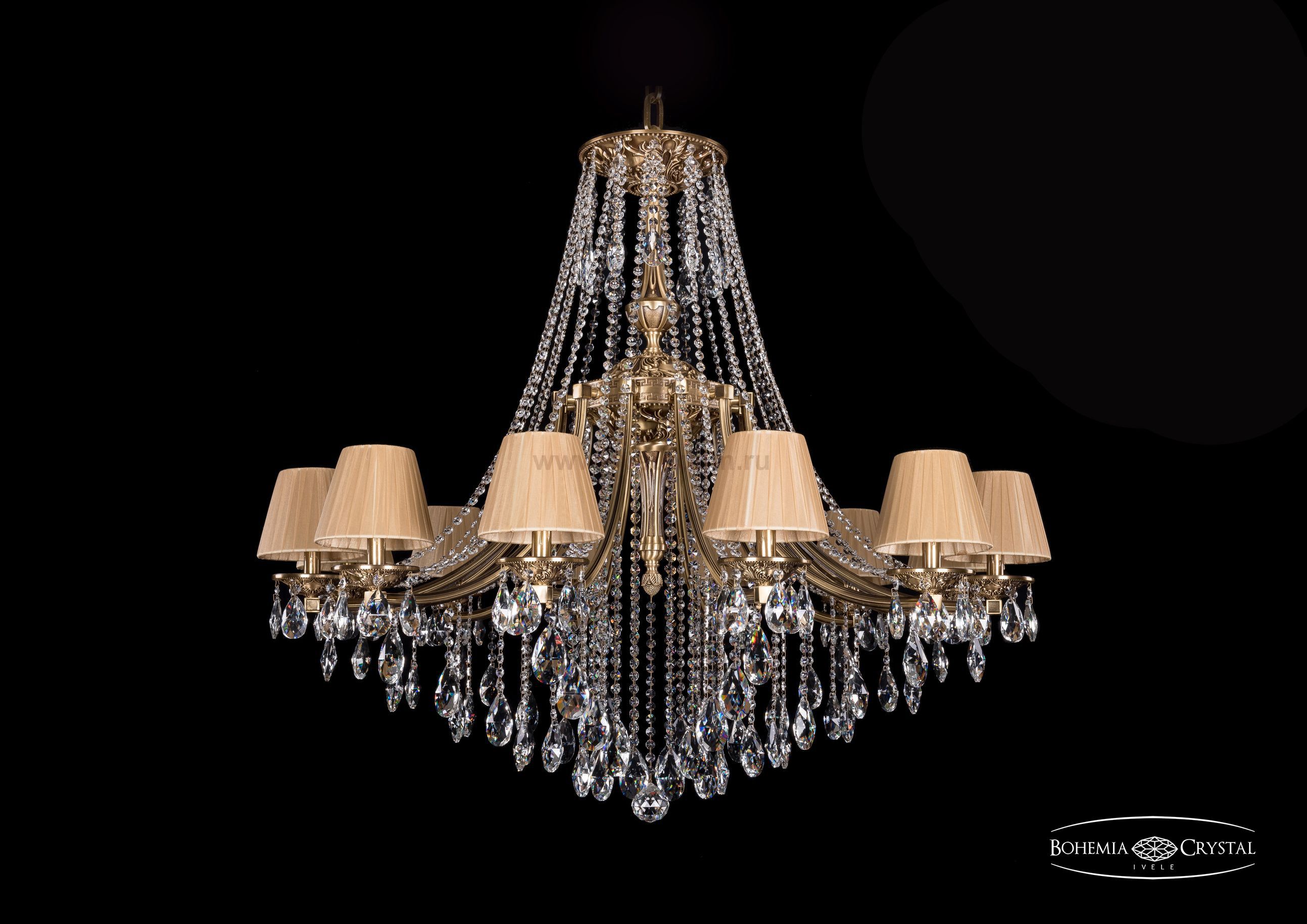 Люстра Bohemia Ivele 1771/12/410/B/FP/SH37
