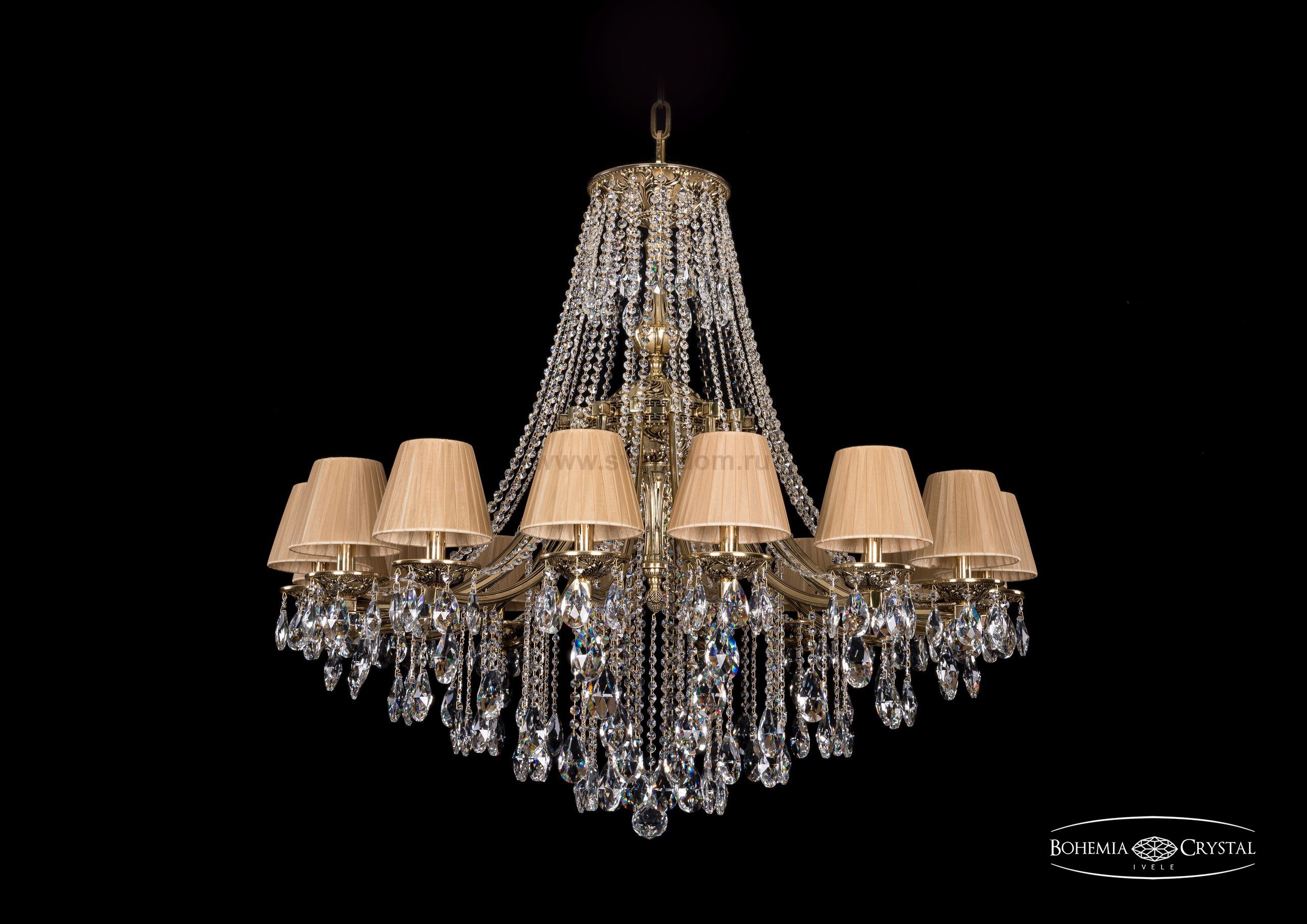 Люстра Bohemia Ivele 1771/16/410/B/GB/SH37