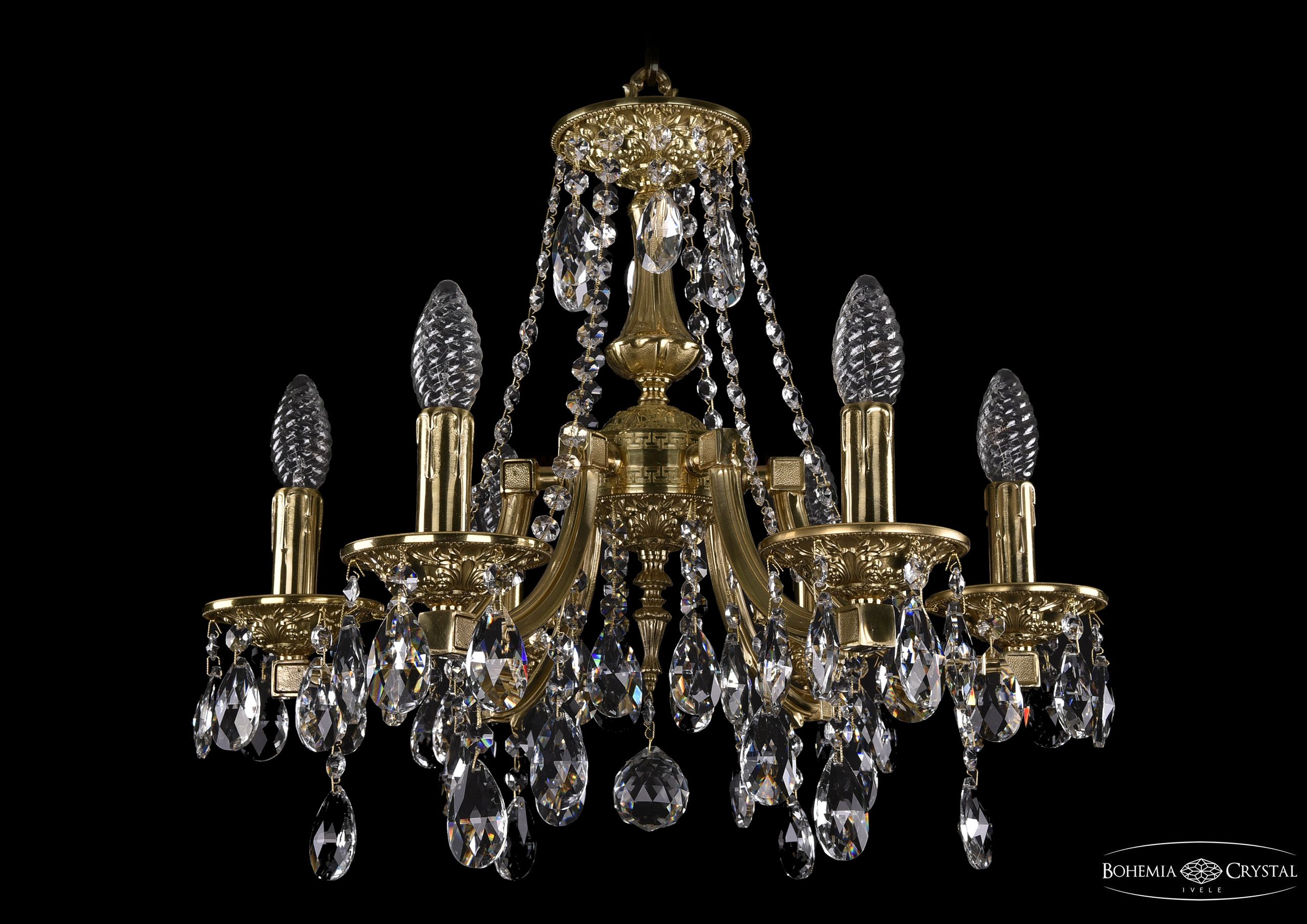 Люстра хрустальная Bohemia Ivele 1771/6/150/A/G