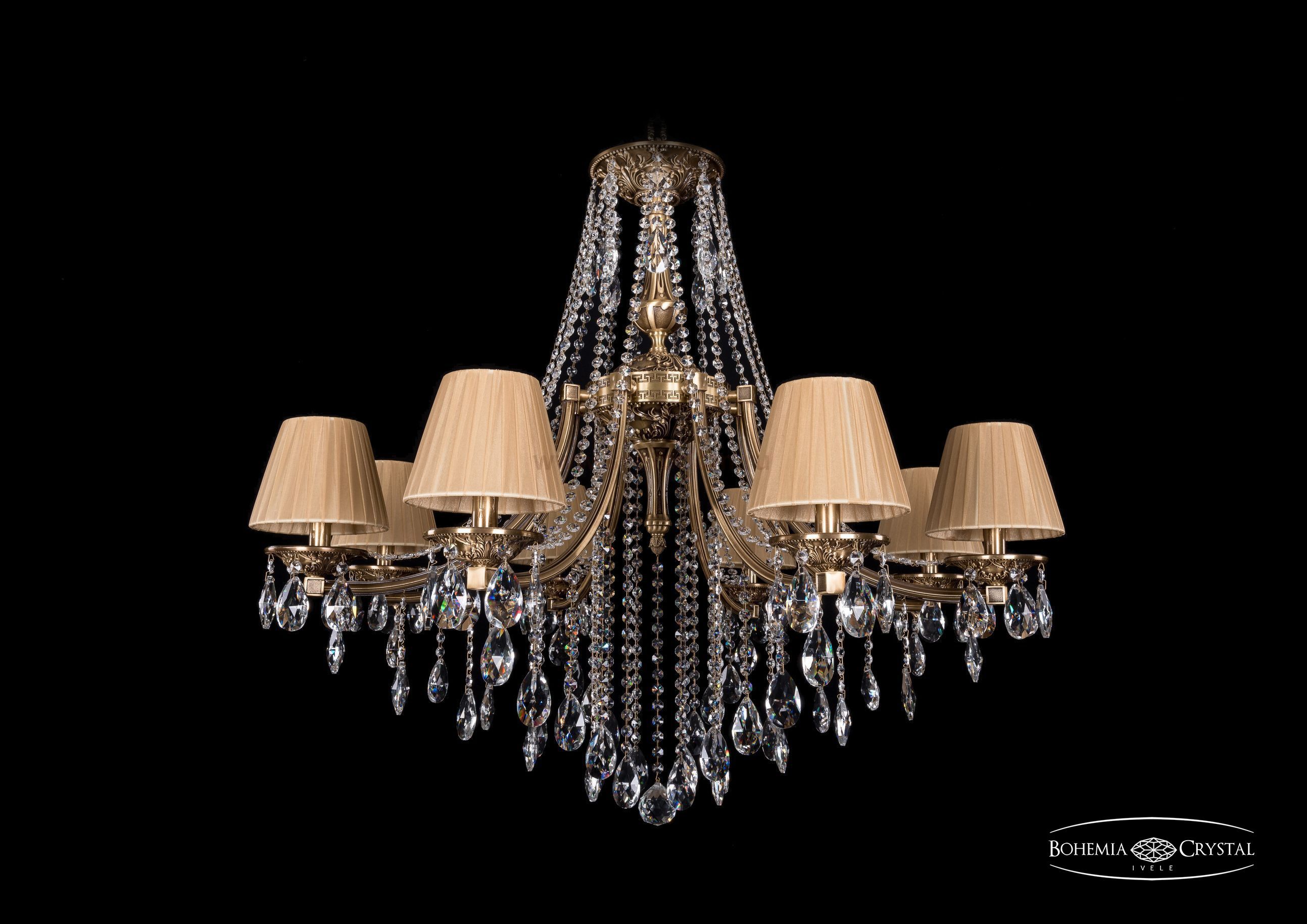 Люстра Bohemia Ivele 1771/8/340/B/FP/SH37