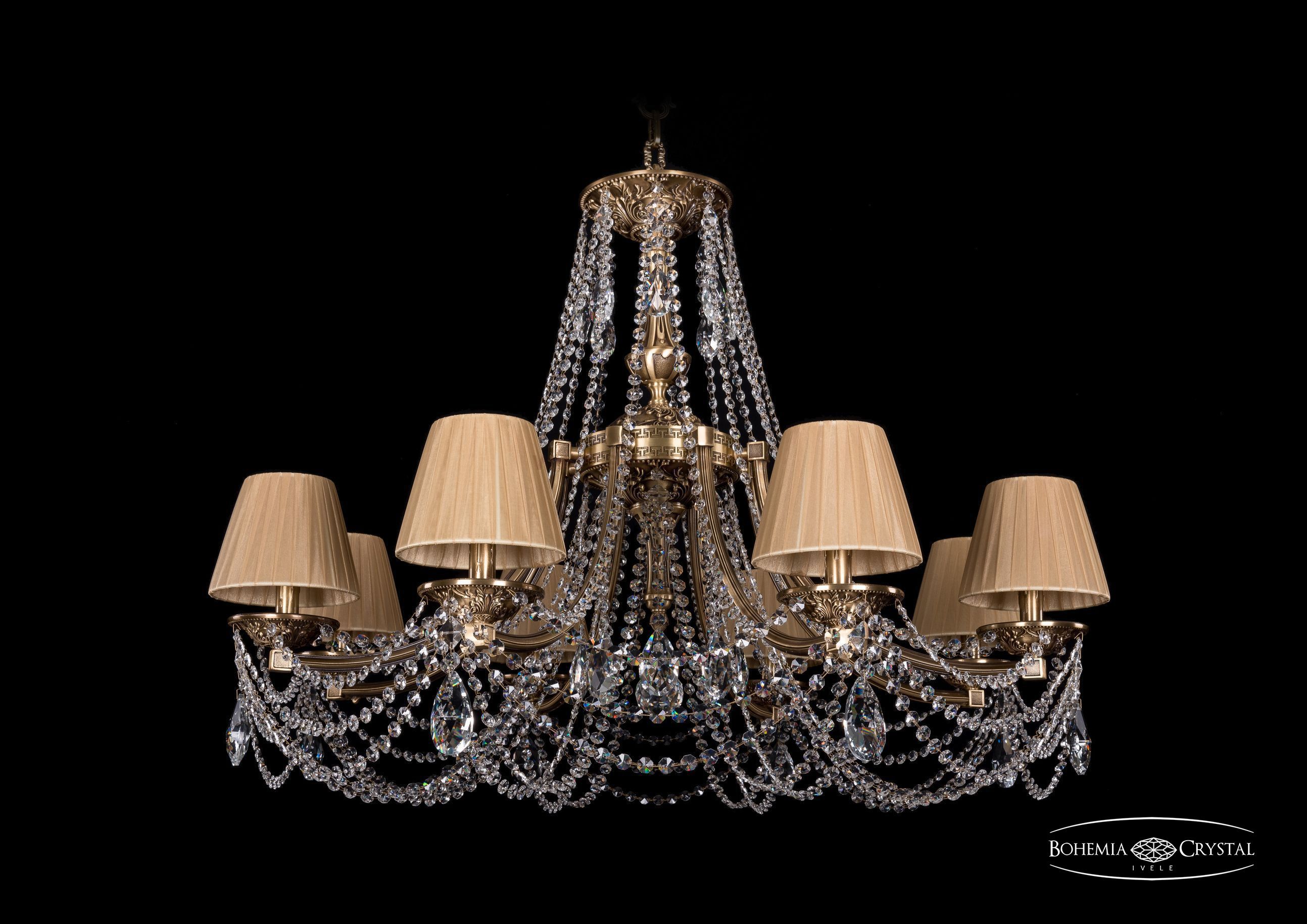 Люстра Bohemia Ivele 1771/8/340/C/FP/SH37