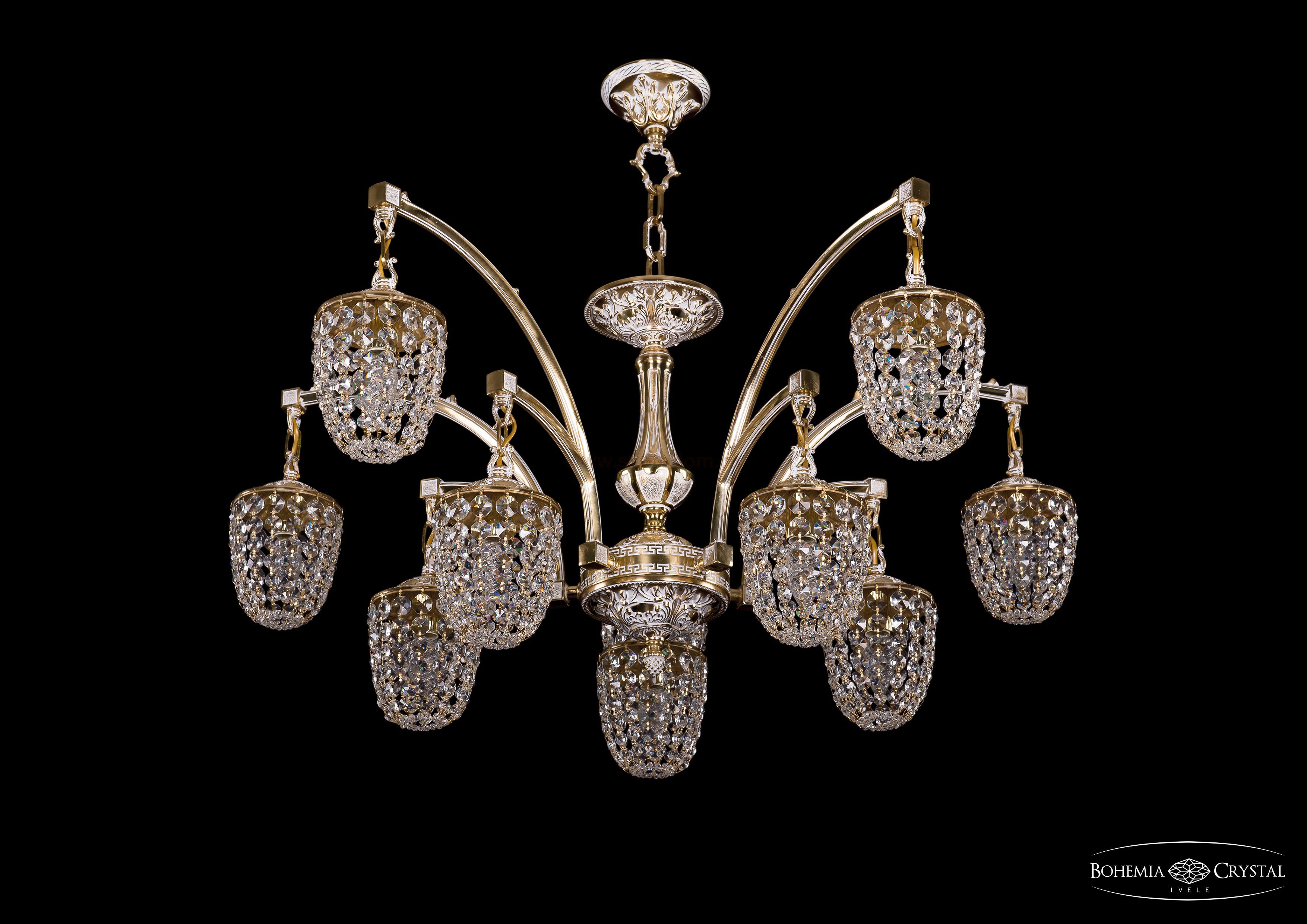 Люстра хрустальная Bohemia Ivele 1772/10/342/GW