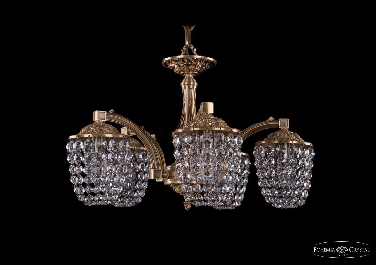 Люстра хрустальная Bohemia Ivele 1772/5/150/FP