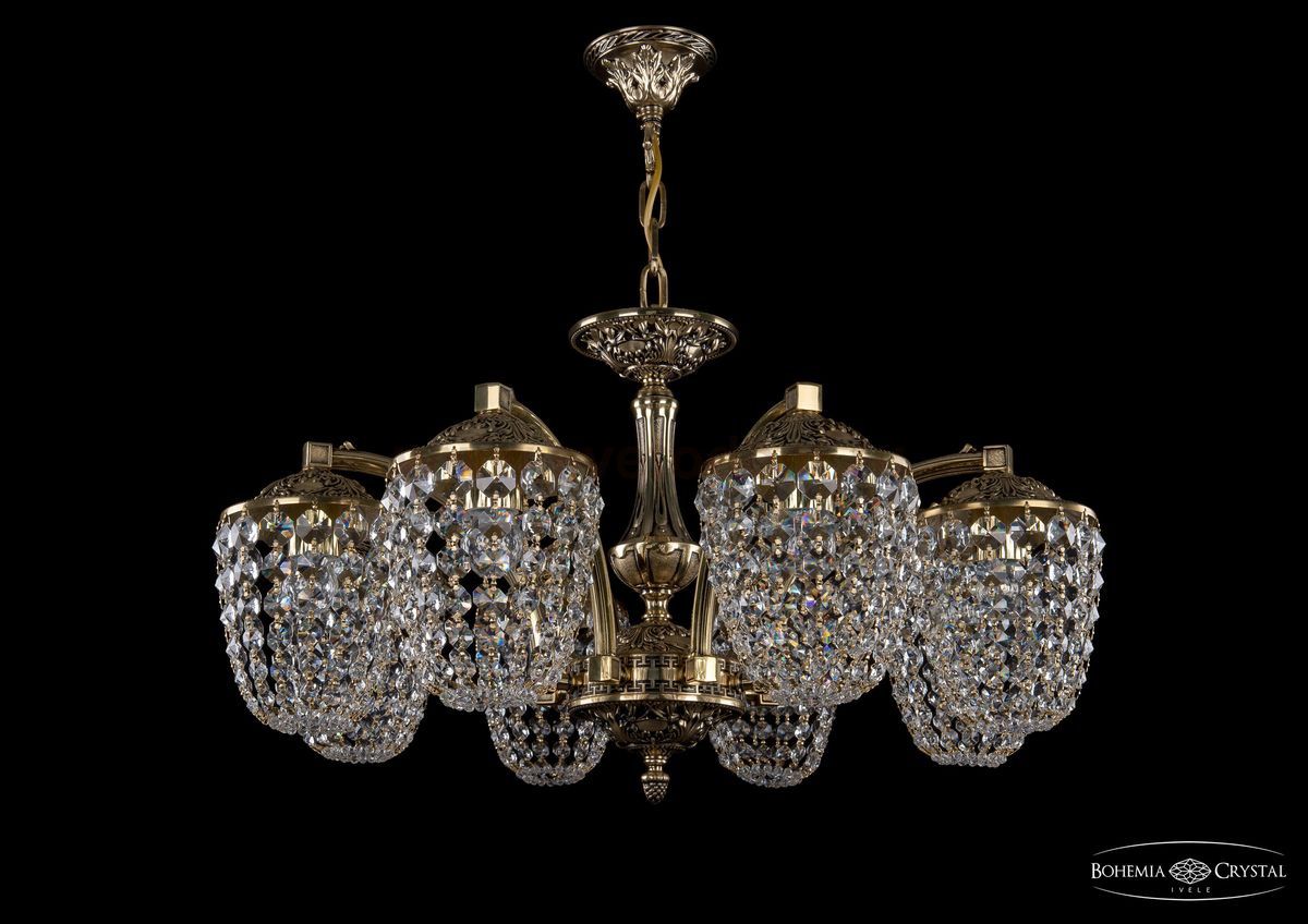 Люстра хрустальная Bohemia Ivele 1772/8/220/GB